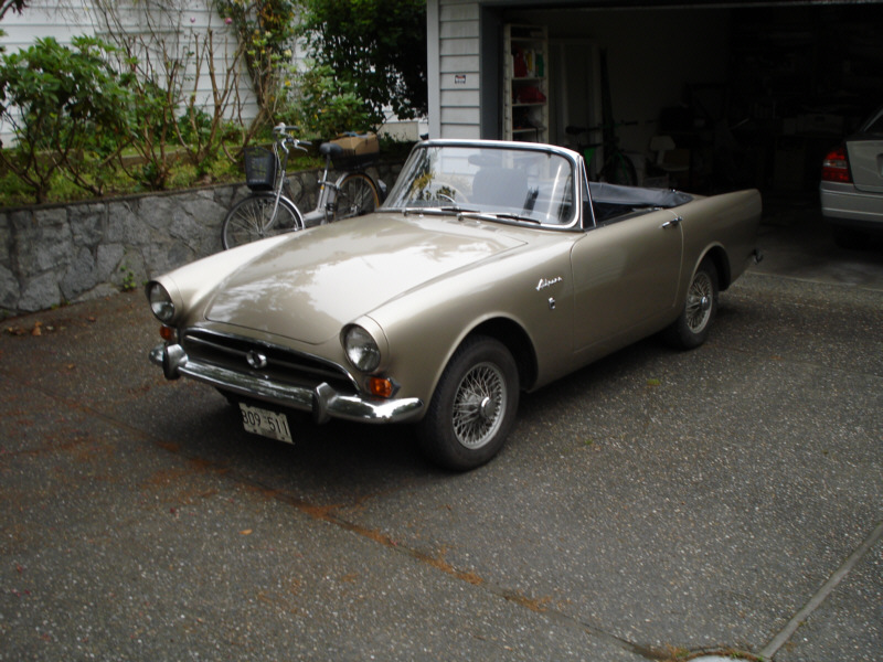 Cecil Harvey's Alpine.
